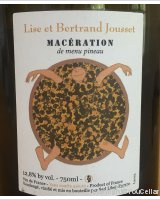 Lise et Bertrand Jousset - Macération de menu pineau