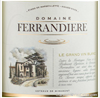 Domaine de la Ferrandière - Le Grand Vin Blanc