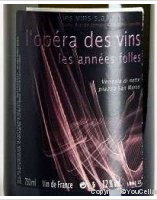Les Vignes de l'Angevin - l'opéra des vins - les années folles