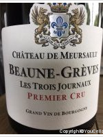 Château de Meursault - 1er Cru Grèves Les trois journaux