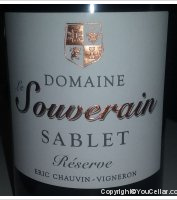 Domaine Le Souverain - Réserve