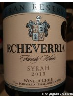 Echeverria - Syrah Gran Reserva