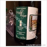 Domaine Sontag - Müller Thurgau - les vins de Marie-Antoinette