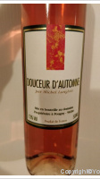 Catherine et Michel Langlois - Douceur d'Automne Pinot Noir