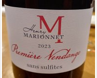 Henry Marionnet - Première Vendange - sans sulfites