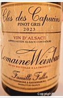 Domaine Weinbach - Clos des Capucins